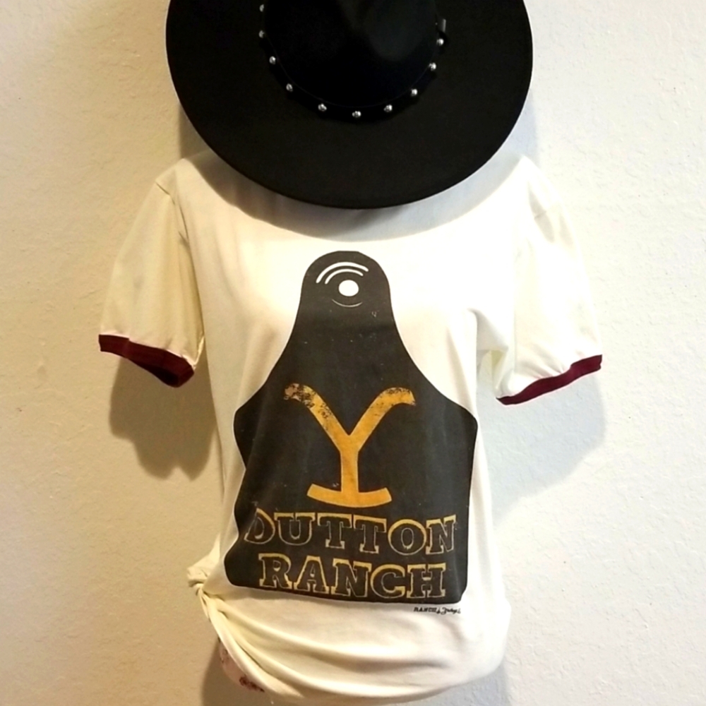 Yellowstone | Dutton Ranch Ear Tag T Shirt - Picture 8 of 11